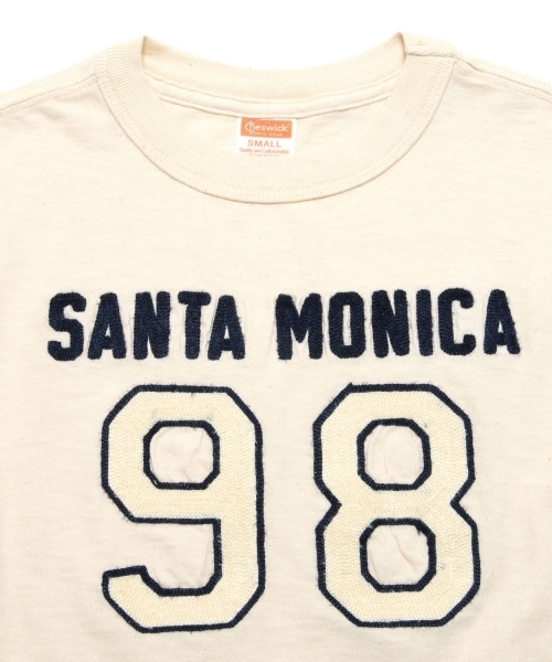 BEAMS BOY（ビームスボーイ）の「CHESWICK / Baseball 7分袖 TEE（Tシャツ/カットソー・レディース・オフホワイト/ブルー系その他/オレンジ・ONE SIZE）」の15枚目の写真