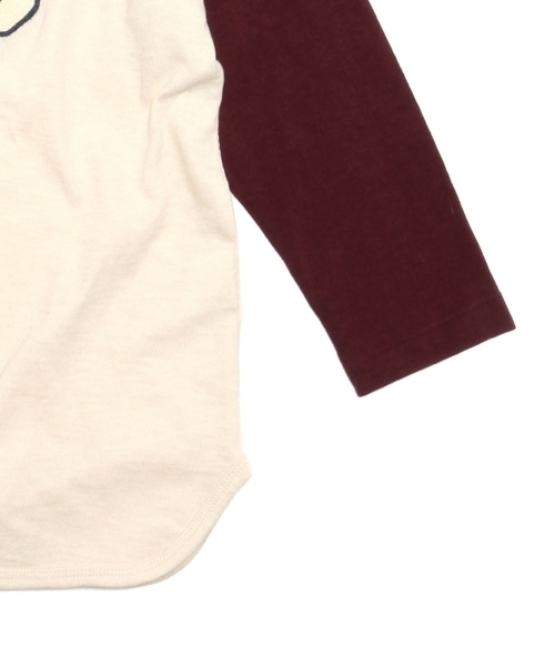 BEAMS BOY（ビームスボーイ）の「CHESWICK / Baseball 7分袖 TEE（Tシャツ/カットソー・レディース・オフホワイト/ブルー系その他/オレンジ・ONE SIZE）」の11枚目の写真