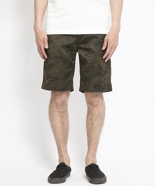 SILAS（サイラス）の「SMOKY CAMO SHORT（その他パンツ・メンズ・グレー/オリーブ・30inch/34inch/32inch）」の2枚目の写真