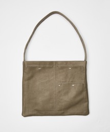 【20/80】トゥエンティーエイティー/SHRINK LEATHER FLAT POCKET SHOULDER BAG SMALL
