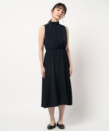 HELIOPOLE（エリオポール）の「スカーフカラーデシンワンピース（ワンピース）」