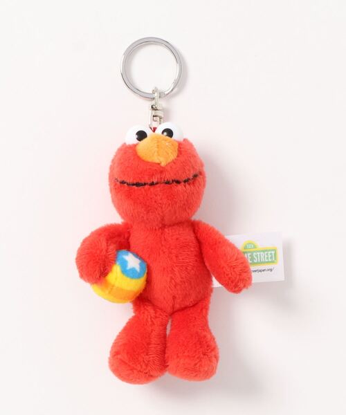 nici(ニキ)の「NICI/セサミストリート/ビーンバッグ エルモ 10cm(キーホルダー・レディース・レッド・ONE SIZE)」の3枚目の写真