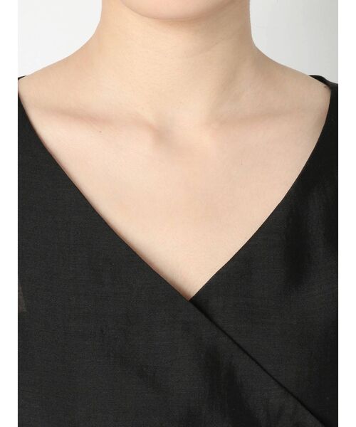 RESEXXY(リゼクシー)の「ノーカラーシアージャケット(ノーカラージャケット・レディース・ブラック/ベージュ/グリーン・FREE)」の22枚目の写真