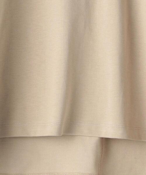 BEAUTY&YOUTH UNITED ARROWS（ビューティーアンドユースユナイテッドアローズ）の「BY ドルマンスリーブショートTシャツ（Tシャツ/カットソー・レディース・ダークグレー/ベージュ/ホワイト・FREE）」の13枚目の写真