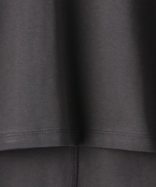 BEAUTY&YOUTH UNITED ARROWS（ビューティーアンドユースユナイテッドアローズ）の「BY ドルマンスリーブショートTシャツ（Tシャツ/カットソー・レディース・ダークグレー/ベージュ/ホワイト・FREE）」の15枚目の写真