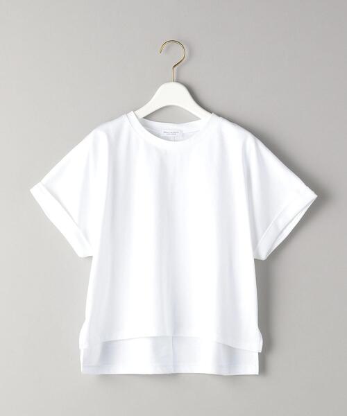 BEAUTY&YOUTH UNITED ARROWS（ビューティーアンドユースユナイテッドアローズ）の「BY ドルマンスリーブショートTシャツ（Tシャツ/カットソー・レディース・ダークグレー/ベージュ/ホワイト・FREE）」の8枚目の写真
