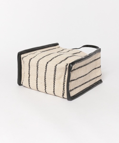 URBAN RESEARCH DOORS（アーバンリサーチドアーズ）の「サイドパイピングバッグ（ハンドバッグ・レディース・ストライプ/チェック・ONE）」の7枚目の写真