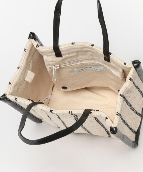 URBAN RESEARCH DOORS（アーバンリサーチドアーズ）の「サイドパイピングバッグ（ハンドバッグ・レディース・ストライプ/チェック・ONE）」の11枚目の写真