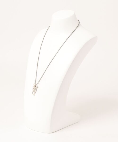 CHAN LUU（チャンルー）の「スネークモチーフミックスネックレス NSM-1460（ネックレス・メンズ・シルバー・フリー）」の3枚目の写真