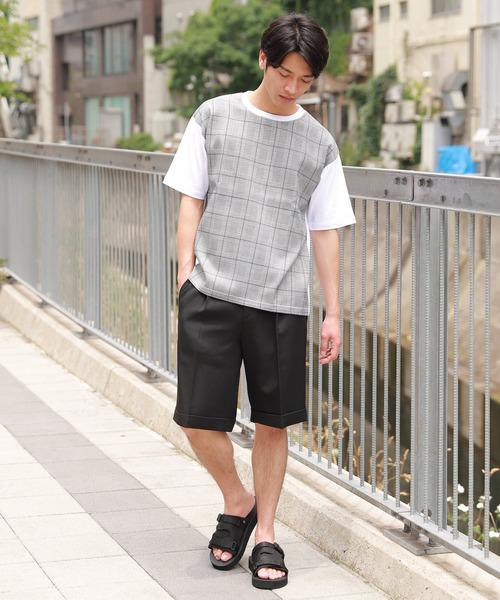 LAKOLE（ラコレ）の「テトツイルショートパンツ / LAKOLE（その他パンツ・メンズ・オフホワイト/サンドグレー/ブラック・MEDIUM/LARGE）」の20枚目の写真