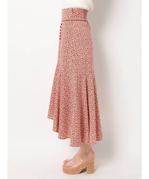 dazzlin（ダズリン）の「スモールフラワーフレアスカート（スカート・レディース・ブラック/レッド・SMALL/MEDIUM）」の16枚目の写真