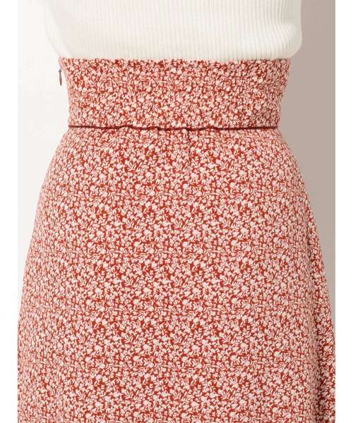 dazzlin（ダズリン）の「スモールフラワーフレアスカート（スカート・レディース・ブラック/レッド・SMALL/MEDIUM）」の13枚目の写真