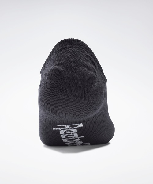 Reebok（リーボック）の「アクティブ ファウンデーション インビジブル ソックス 3足組 / Active Foundation Invisible Socks 3 Pairs（ソックス/靴下・メンズ・ホワイト/ブラック/ブラック×グレー・SMALL/MEDIUM/LARGE/X-LARGE）」の7枚目の写真