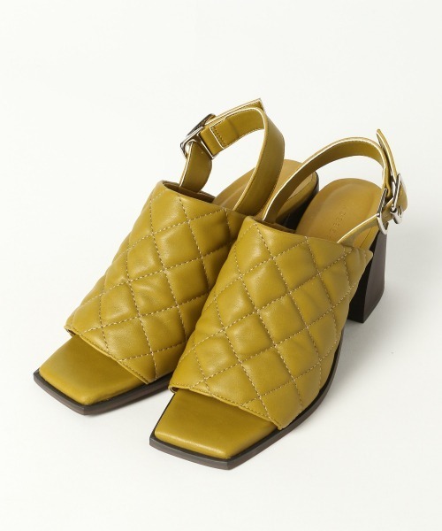 PAGEBOY（ページボーイ）の「パットモードサンダル（サンダル・レディース・イエロー系その他/ブラック・LARGE/MEDIUM）」の11枚目の写真