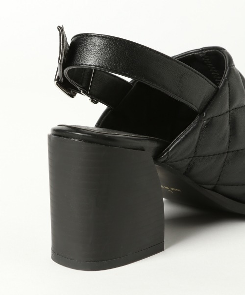 PAGEBOY（ページボーイ）の「パットモードサンダル（サンダル・レディース・イエロー系その他/ブラック・LARGE/MEDIUM）」の10枚目の写真