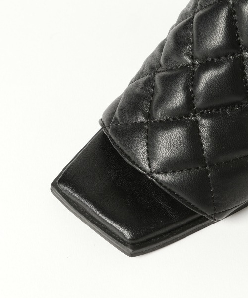 PAGEBOY（ページボーイ）の「パットモードサンダル（サンダル・レディース・イエロー系その他/ブラック・LARGE/MEDIUM）」の9枚目の写真