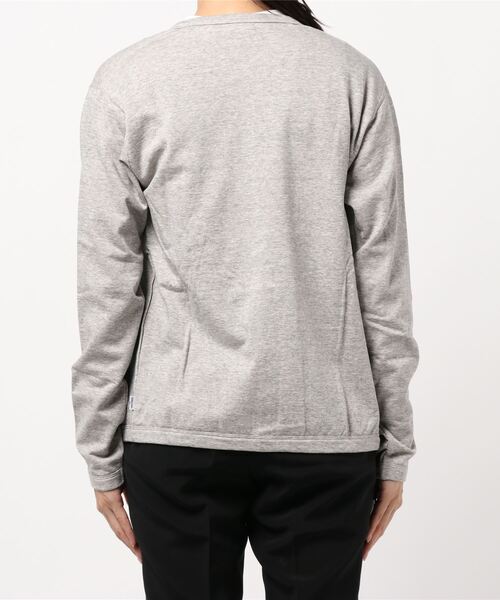 ORCIVAL(オーシバル)の「LIGHT FLEECY CARDIGAN(カーディガン/ボレロ・レディース・ヘザーグレー/アイボリー/ブラック/ベージュ/チャコールグレー・1/2)」の6枚目の写真