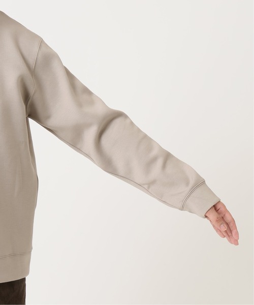 417 EDIFICE（フォーワンセブンエディフィス）の「◆ライトダンボール クルーネック（スウェット・メンズ・ベージュ/ネイビー/ブラウン/グリーン・SMALL/MEDIUM/LARGE）」の11枚目の写真