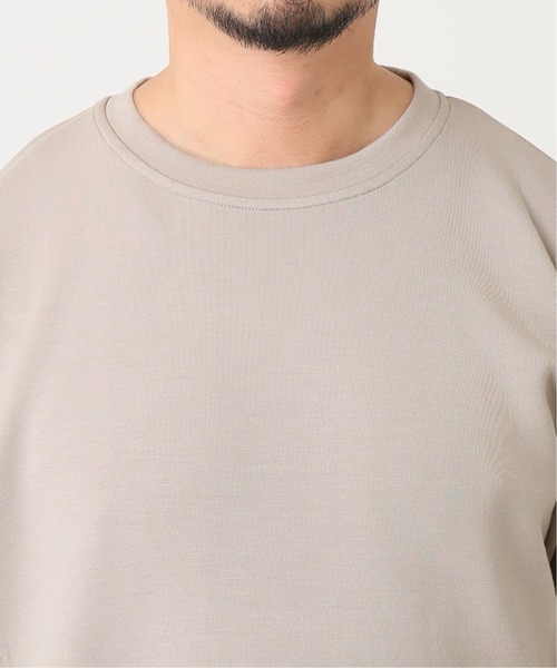417 EDIFICE（フォーワンセブンエディフィス）の「◆ライトダンボール クルーネック（スウェット・メンズ・ベージュ/ネイビー/ブラウン/グリーン・SMALL/MEDIUM/LARGE）」の9枚目の写真