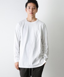 ATTACHMENT | 60/2// ギザシルキー天竺天竺 クルーネックL/S(Tシャツ/カットソー)