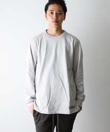 ATTACHMENT | 60/2// ギザシルキー天竺天竺 クルーネックL/S(Tシャツ/カットソー)