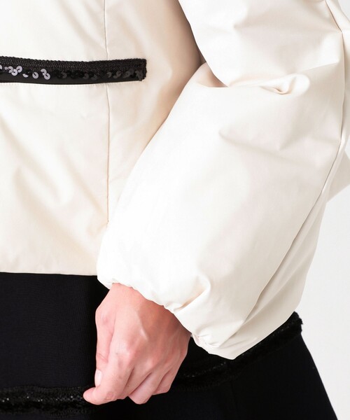 TO BE CHIC ピーチタフタ京鴨ダウン 42サイズ TO BE CHIC ピーチタフタ京鴨ダウン 42サイズ