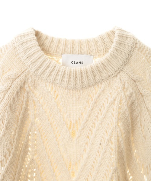 CLANE（クラネ）の「【CLANE(クラネ)】オープンワークケーブル