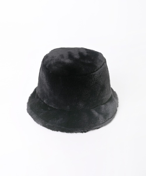 Narcissus(ナルシス)の「【Narcissus】ファーバケット(ハット・レディース・ブラック/グレー・FREE)」の10枚目の写真