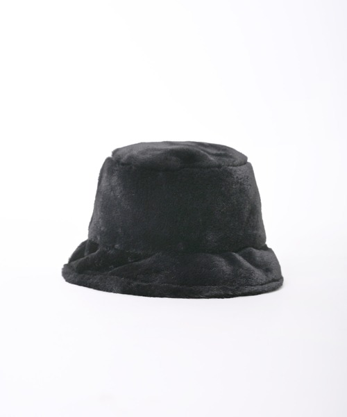 Narcissus(ナルシス)の「【Narcissus】ファーバケット(ハット・レディース・ブラック/グレー・FREE)」の6枚目の写真