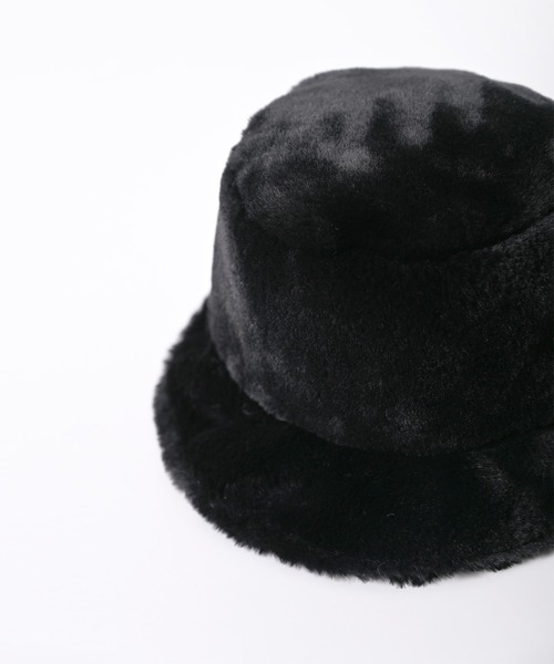 Narcissus(ナルシス)の「【Narcissus】ファーバケット(ハット・レディース・ブラック/グレー・FREE)」の8枚目の写真