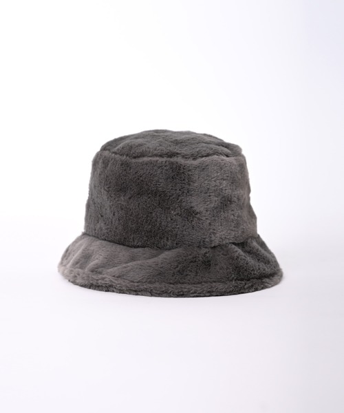 Narcissus(ナルシス)の「【Narcissus】ファーバケット(ハット・レディース・ブラック/グレー・FREE)」の13枚目の写真