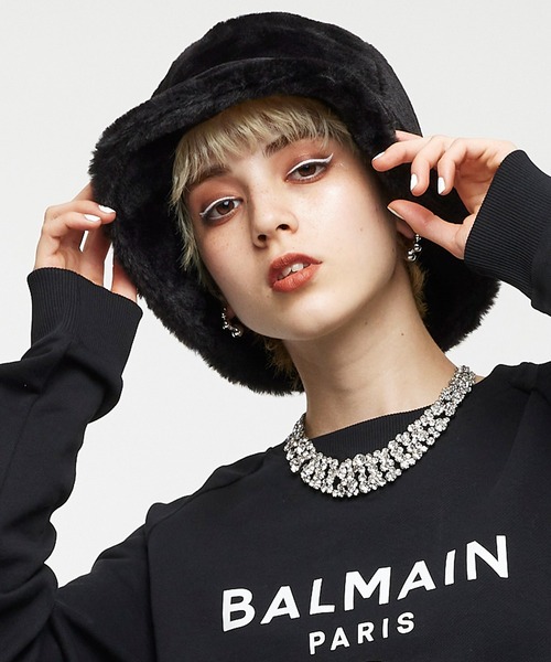 Narcissus(ナルシス)の「【Narcissus】ファーバケット(ハット・レディース・ブラック/グレー・FREE)」の15枚目の写真