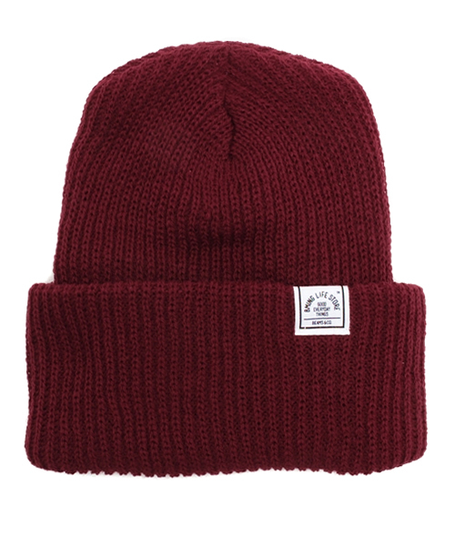 B:MING by BEAMS（ビーミングバイビームス）の「ビーミング by ビームス / BRONERニットキャップ（ニットキャップ/ビーニー・メンズ・グレー/ブラック/ワイン/ブルー/ネイビー・ONE SIZE）」の5枚目の写真