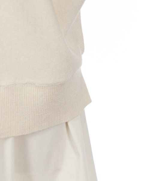 axes femme（アクシーズファム）の「バックリボンドルマンニット（ニット/セーター・レディース・ブラック/ブルー/キナリ・MEDIUM）」の22枚目の写真