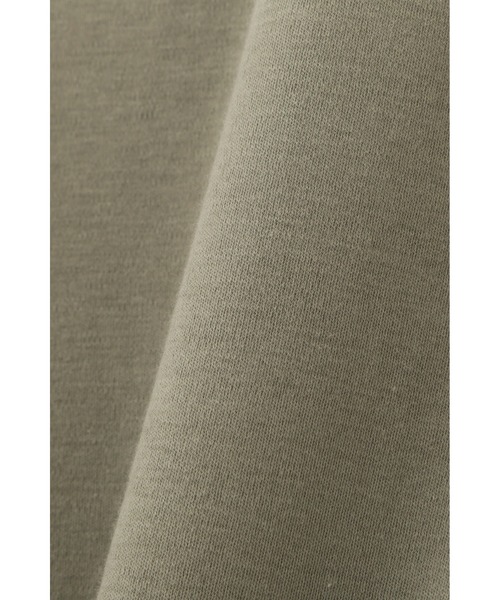 human woman（ヒューマンウーマン）の「◆「FOOD TEXTILE」スムース　長袖Tシャツ（Tシャツ/カットソー・レディース・ブラウン/カーキ/ピンク/イエロー・MEDIUM）」の7枚目の写真