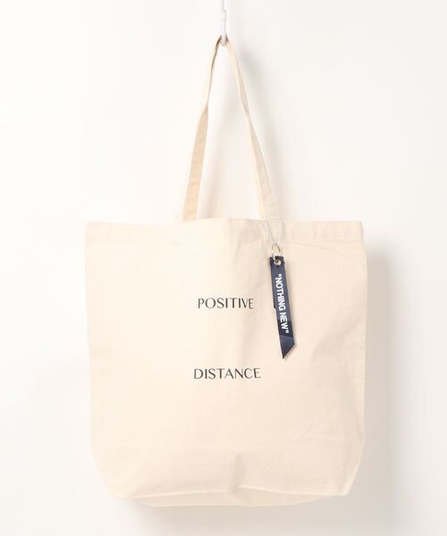 EMMA NOVEMBER (エマノーヴェンバー)の「スタンダード キャンバス トートバッグ ”POSITIVE DISTANCE”(トートバッグ・メンズ・レッド/グレー/ネイビー/ブラウン・FREE)」の3枚目の写真