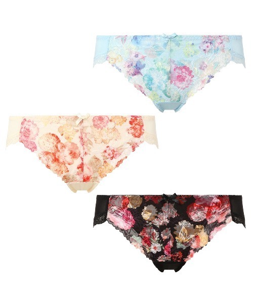 Triumph（トリンプ）の「トリンプ AC007 レギュラーショーツ 37-2 Hikini 37 Y0 S6 RL2（ショーツ・レディース・ブラック/イエロー/ブルー・LL/M/L）」の9枚目の写真