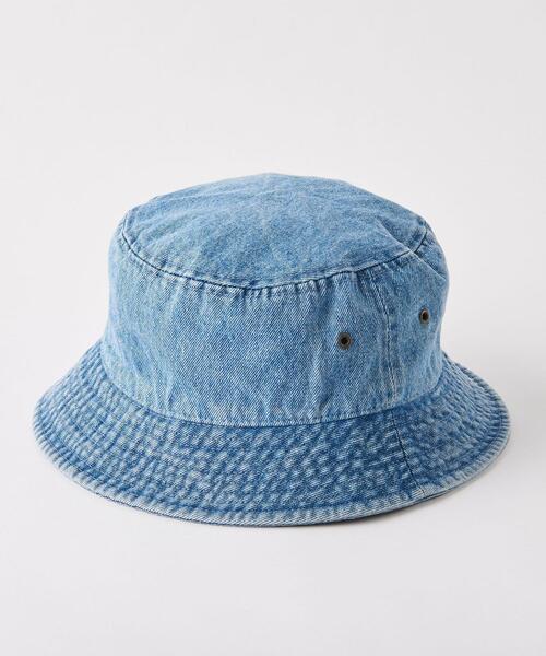 BEAUTY&YOUTH UNITED ARROWS(ビューティーアンドユースユナイテッドアローズ)の「by プリント デニム バケットハット(ハット・メンズ・ライトブルー/ダークグレー/ネイビー・FREE)」の6枚目の写真