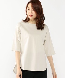 クーラータッチポンチバックスリットTシャツ