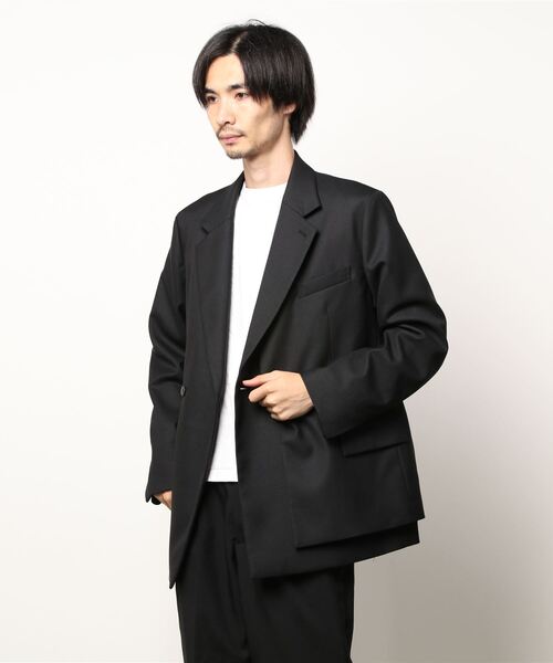 Wizzard(ウィザード)の「Wizzard ウィザード / LAYERED DOUBLE BREASTED JACKET セットアップレイヤードダブルブレステッドテーラードジャケット / WJA21-001(テーラードジャケット・メンズ・ラベンダー/ベージュ/ブラック・1/2/3)」の11枚目の写真