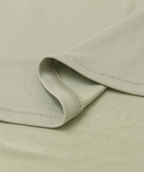 LAATO(ラート)の「ATELIER LONG T-SHIRTS(Tシャツ/カットソー・レディース・カーキ/グリーン・FREE)」の8枚目の写真