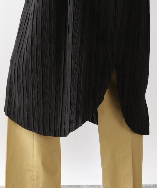 LOWRYS FARM(ローリーズファーム)の「フハクキリカエプリーツワンピース 941254(ワンピース・レディース・ブラック/パープル/アイボリー・FREE)」の10枚目の写真