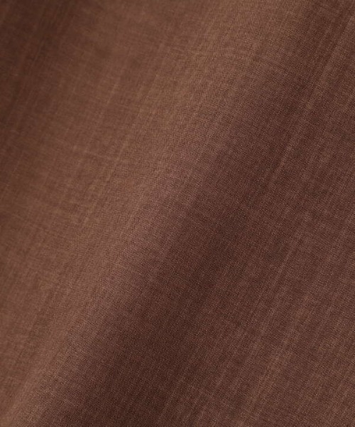 N.（N. Natural Beauty Basic）（エヌエヌナチュラルビューティーベーシック）の「◆開襟ボックスシャツ（シャツ/ブラウス・レディース・グレー/ブラウン/ブラック・MEDIUM）」の21枚目の写真