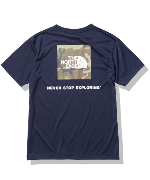 THE NORTH FACE（ザノースフェイス）の「THE NORTH FACE/ザ・ノースフェイス　S/S Square Camoflage Tee ショートスリーブスクエアカモフラージュティー NT32158（Tシャツ/カットソー・メンズ・ブラック/ネイビー/オリーブ/ホワイト系2・MEDIUM/LARGE/X-LARGE/M）」の4枚目の写真