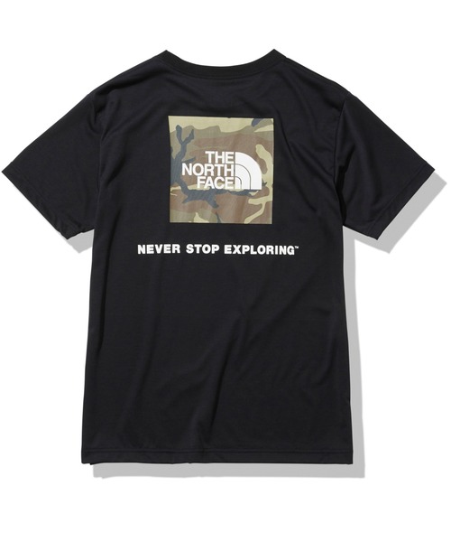 THE NORTH FACE（ザノースフェイス）の「THE NORTH FACE/ザ・ノースフェイス　S/S Square Camoflage Tee ショートスリーブスクエアカモフラージュティー NT32158（Tシャツ/カットソー・メンズ・ブラック/ネイビー/オリーブ/ホワイト系2・MEDIUM/LARGE/X-LARGE/M）」の5枚目の写真