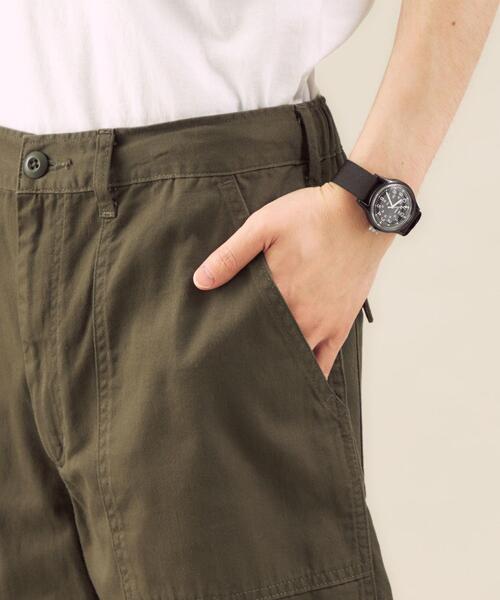 GUNG HO（ガンホー）の「別注 [ ガンホー ] SC GUNG HO GLR ツイル ベイカー イージー ショーツ（その他パンツ・メンズ・ブラック/ベージュ/オリーブ・S/M/L）」の10枚目の写真