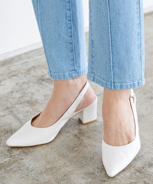 セール ミキティ着用 チャンキーヒールミュールサンダル パンプス Pierrot ピエロ のファッション通販 Zozotown