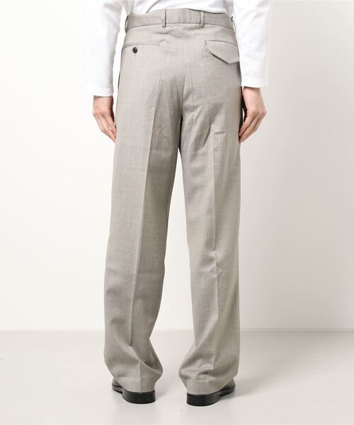 lownn（ローン）の「【LOWNN / ローン】 STRAIGHT TROUSERS（スラックス・メンズ・ブラック/ベージュ/ネイビー・46/48/44）」の18枚目の写真