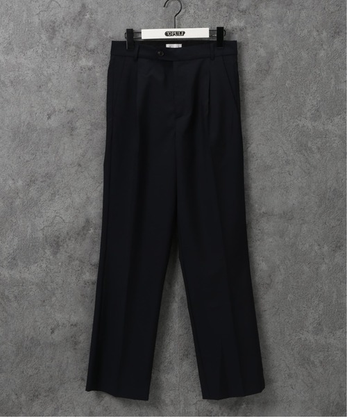 lownn（ローン）の「【LOWNN / ローン】 STRAIGHT TROUSERS（スラックス・メンズ・ブラック/ベージュ/ネイビー・46/48/44）」の3枚目の写真
