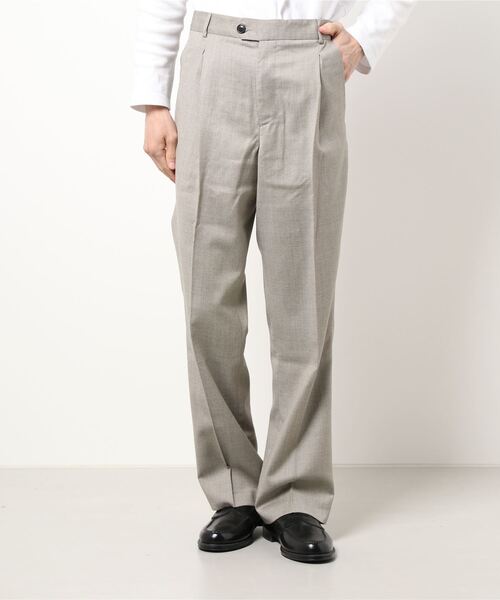 LOWNN / ローン】 STRAIGHT TROUSERS